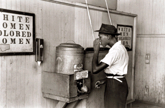 segregated drinking fountain